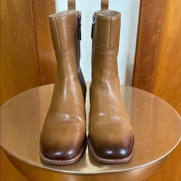 Botkier | Ramona Style Brown Leather Ankle Boots - Size 8 - Picture 4 of 16